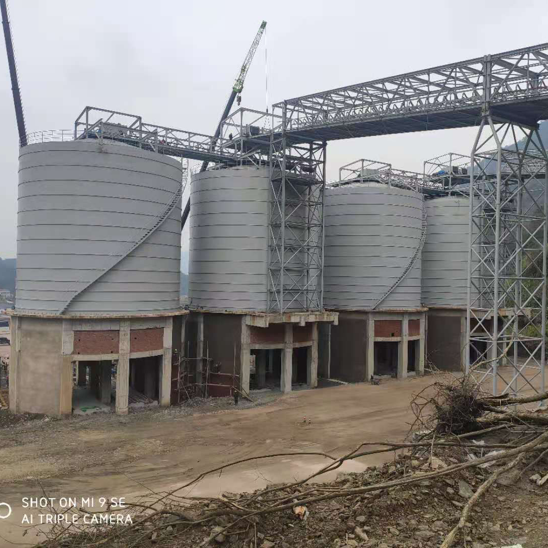 莆田3000吨骨料钢板库